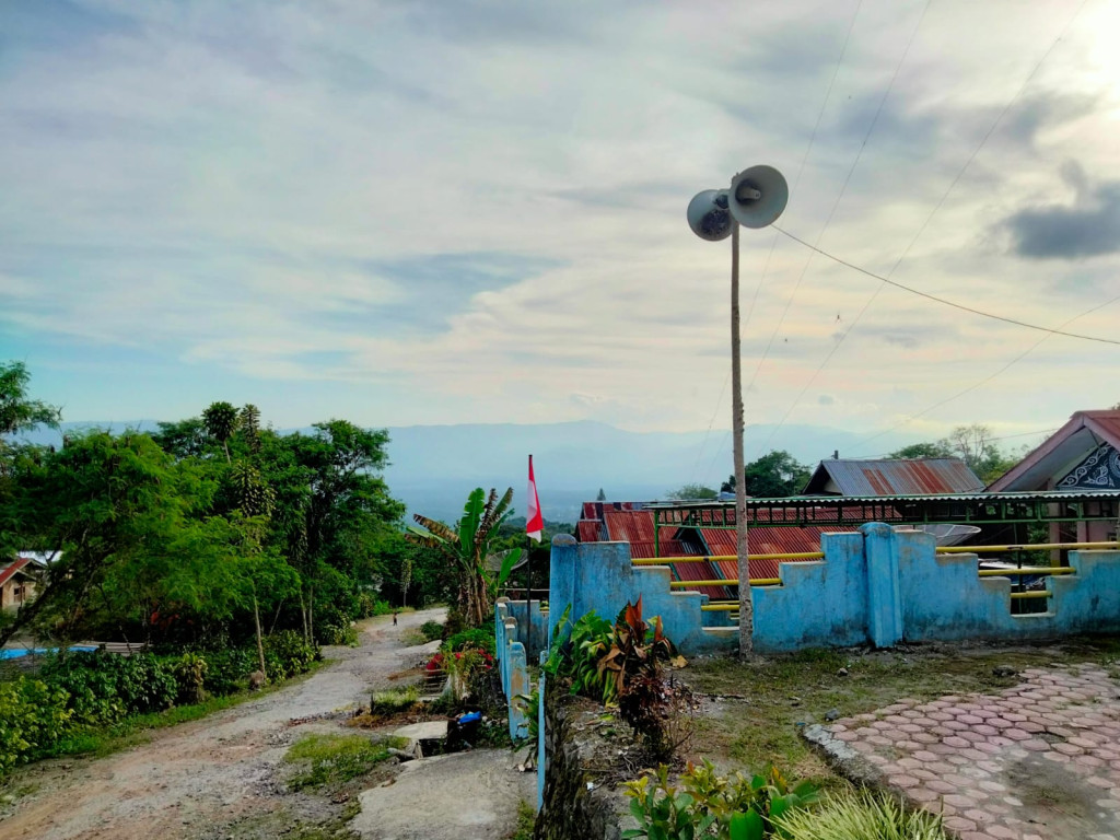 Pemandangan Kampung Pantan Pediangan